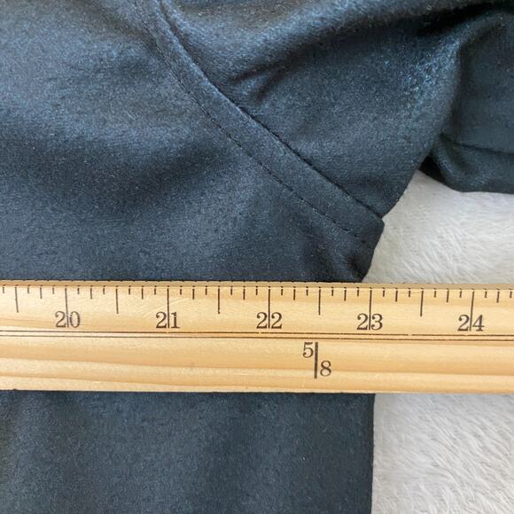 Dodge x Reason Men Varsity Bomber Jacket Limited Edition M Black Demon Flame NEW - Picture 11 of 13